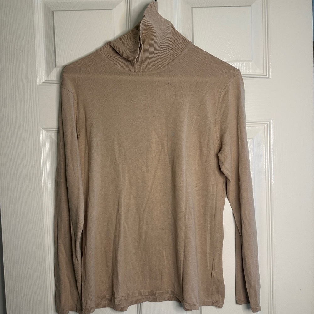 Doncaster Tan Knit Top